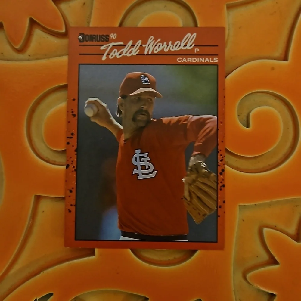 1990 Donruss Saint Louis Cardinals Error Cards 6 pack